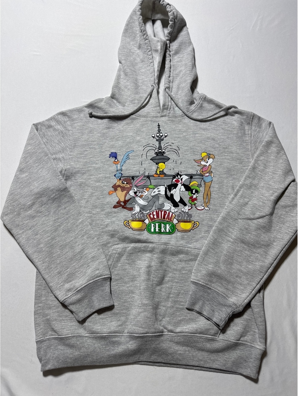 Looney Tunes x Friends Central Perk Hoodie - Cartoon Mashup!